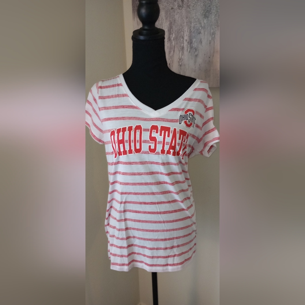 🍒Ohio State University shirt sz L EUC